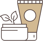 Icono de productos faciales